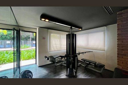 Apartamento para alugar com 66m², 1 quarto e 2 vagas Apartamento para alugar com 66m², 1 quarto e 2 vagasAcademia