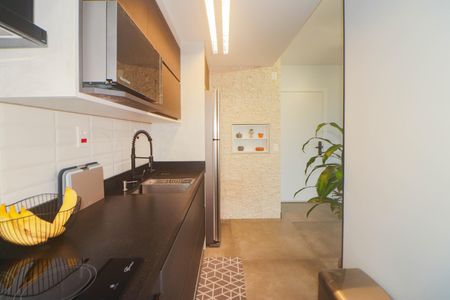 Apartamento à venda com 51m², 2 quartos e 1 vagaCozinha e Área de Serviço
