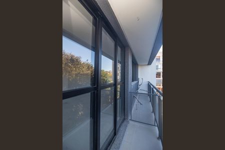 Varanda da Sala de apartamento à venda com 3 quartos, 120m² em Cristal, Porto Alegre