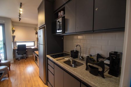 Studio à venda com 25m², 1 quarto e sem vaga Studio à venda com 25m², 1 quarto e sem vagaCozinha