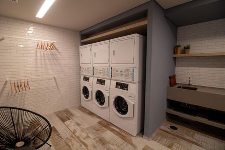 Studio à venda com 25m², 1 quarto e sem vaga Studio à venda com 25m², 1 quarto e sem vagaÁrea comum - Lavanderia