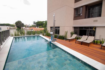 Studio à venda com 25m², 1 quarto e sem vaga Studio à venda com 25m², 1 quarto e sem vagaÁrea comum - Piscina
