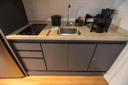 Studio à venda com 25m², 1 quarto e sem vaga Studio à venda com 25m², 1 quarto e sem vagaCozinha