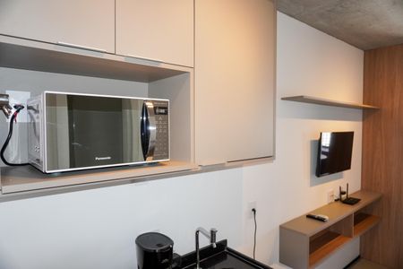 Studio à venda com 28m², 1 quarto e 1 vaga Studio à venda com 28m², 1 quarto e 1 vagaCozinha