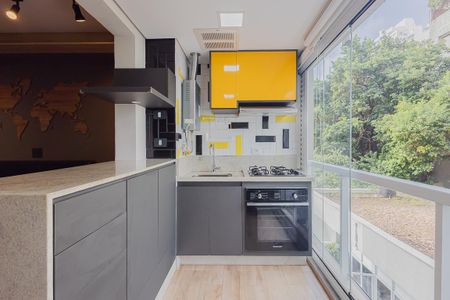 Studio à venda com 30m², 1 quarto e 1 vagaCozinha e Área de Serviço