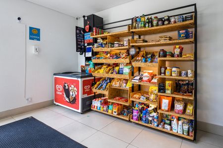 Studio à venda com 30m², 1 quarto e 1 vagaMini Mercado