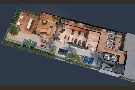 Apartamento à venda com 45m², 1 quarto e 1 vaga