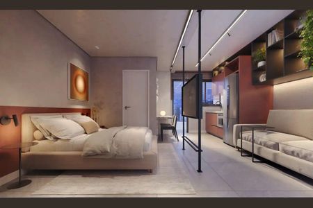 Apartamento à venda com 45m², 1 quarto e 1 vaga