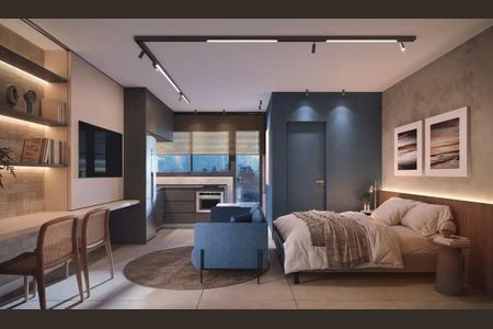 Apartamento à venda com 30m², 1 quarto e 1 vaga