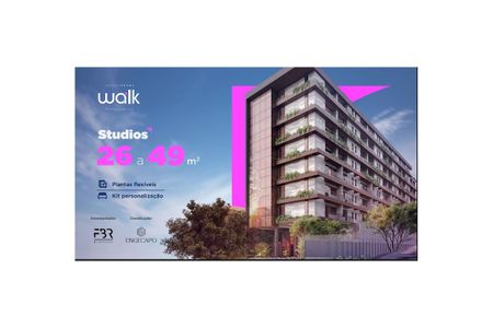 Apartamento à venda com 30m², 1 quarto e 1 vaga