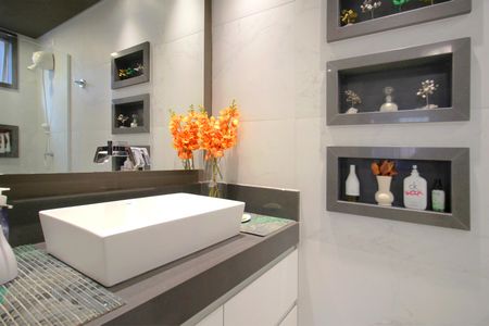 Apartamento à venda com 140m², 3 quartos e 2 vagasBanheiro da Suíte