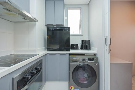 Apartamento à venda com 34m², 2 quartos e 1 vagaCozinha e Área de Serviço