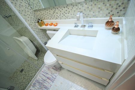 Apartamento à venda com 115m², 3 quartos e 2 vagas Apartamento à venda com 115m², 3 quartos e 2 vagasBanheiro