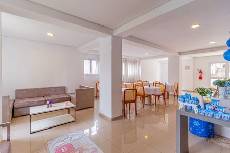 Apartamento para alugar com 50m², 2 quartos e 2 vagasÁrea comum - Salão de festas