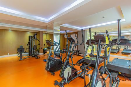 Apartamento para alugar com 50m², 2 quartos e 2 vagasÁrea comum - Academia