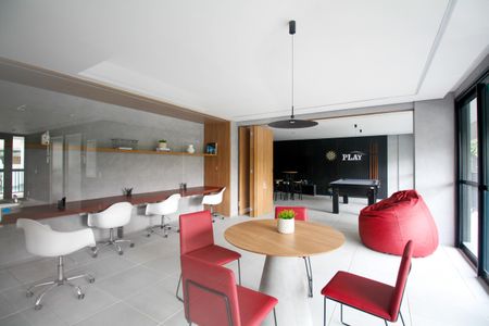 Studio à venda com 32m², 1 quarto e 1 vaga Studio à venda com 32m², 1 quarto e 1 vagaÁrea Comum - Coworking e Salão de Jogos