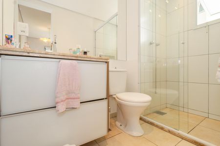 Apartamento à venda com 129m², 3 quartos e 3 vagasBanheiro da Suíte 3