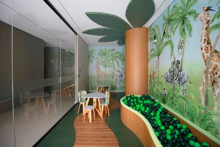 Apartamento para alugar com 150m², 2 quartos e 4 vagasÁrea comum - Brinquedoteca