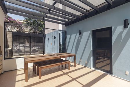 Studio à venda com 28m², 1 quarto e sem vagaÁrea comum - Churrasqueira