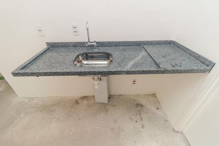 Studio à venda com 28m², 1 quarto e sem vagaCozinha