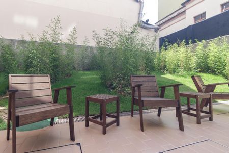 Studio à venda com 28m², 1 quarto e sem vagaÁrea comum - Churrasqueira