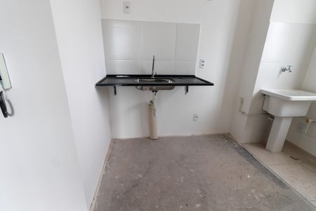 Apartamento à venda com 35m², 2 quartos e sem vaga Apartamento à venda com 35m², 2 quartos e sem vagaCozinha e Área de Serviço