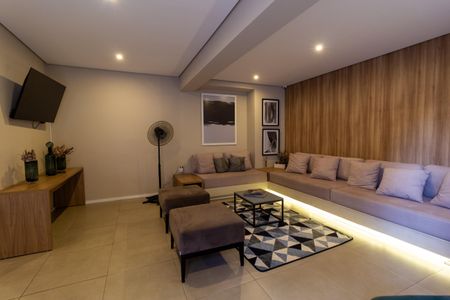 Apartamento à venda com 27m², 1 quarto e sem vaga Apartamento à venda com 27m², 1 quarto e sem vagaÁrea comum - Salão de festas