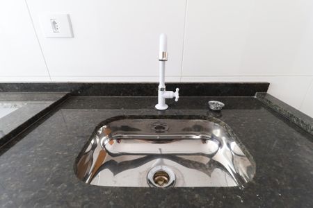 Apartamento à venda com 27m², 1 quarto e sem vaga Apartamento à venda com 27m², 1 quarto e sem vagaCozinha e Área de serviço