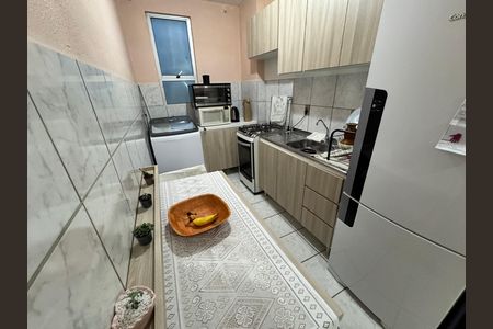 Apartamento à venda com 58m², 2 quartos e 1 vagaCozinha e Área de Serviço