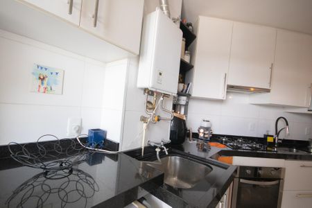 Apartamento à venda com 65m², 2 quartos e 1 vagaCozinha e Área de serviço