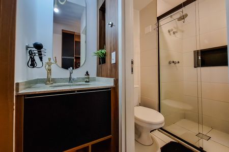 Studio à venda com 25m², 1 quarto e sem vaga Studio à venda com 25m², 1 quarto e sem vagaBanheiro