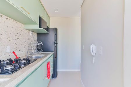 Apartamento à venda com 44m², 2 quartos e 1 vagaCozinha e Área de Serviço