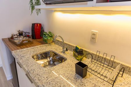 Apartamento à venda com 24m², 1 quarto e sem vagaCozinha - Pia