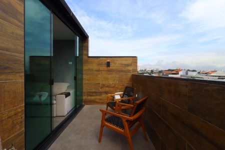 Apartamento à venda com 112m², 2 quartos e 1 vagaVaranda da cobertura