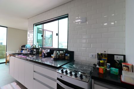 Apartamento à venda com 112m², 2 quartos e 1 vagaCozinha da cobertura