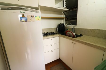 Studio à venda com 37m², 1 quarto e sem vagaCozinha