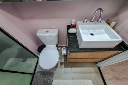 Apartamento à venda com 55m², 2 quartos e 1 vagaBanheiro Suíte 