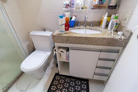 Apartamento à venda com 102m², 3 quartos e 2 vagasBanheiro da Suite Master