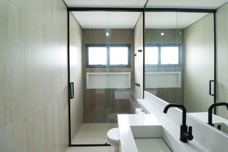 Casa à venda com 220m², 3 quartos e 4 vagas Casa à venda com 220m², 3 quartos e 4 vagasBanheiro da Suíte 3