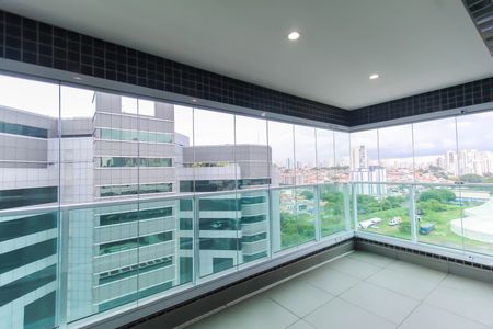 Apartamento à venda com 55m², 1 quarto e 2 vagasVaranda
