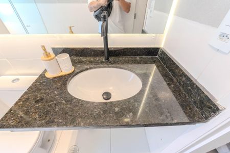 Apartamento à venda com 45m², 1 quarto e 1 vaga Apartamento à venda com 45m², 1 quarto e 1 vagaBanheiro da Suíte