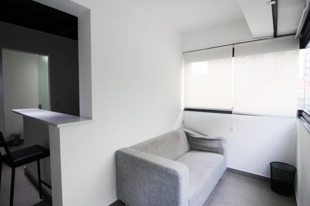 Apartamento para alugar com 65m², 1 quarto e sem vagaVaranda
