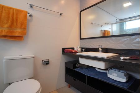 Apartamento para alugar com 129m², 3 quartos e 2 vagasBanheiro da Suíte