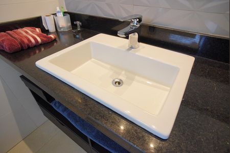 Apartamento para alugar com 129m², 3 quartos e 2 vagasBanheiro da Suíte