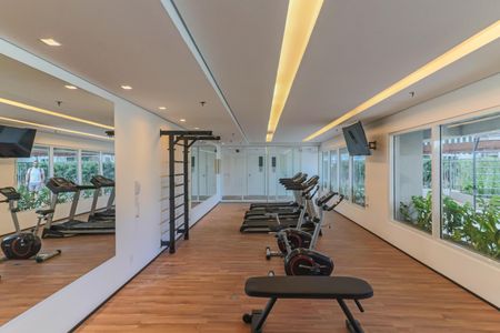 Apartamento à venda com 25m², 1 quarto e 1 vaga Apartamento à venda com 25m², 1 quarto e 1 vagaÁrea comum - Piscina