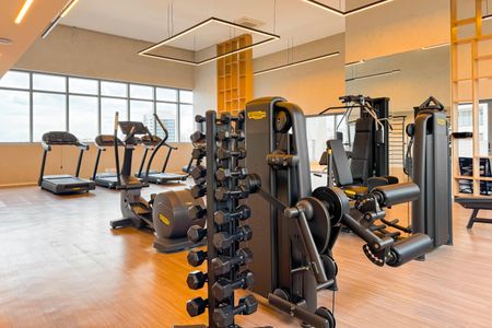 Studio à venda com 25m², 1 quarto e sem vaga Studio à venda com 25m², 1 quarto e sem vagaAcademia