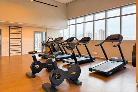 Studio à venda com 25m², 1 quarto e sem vaga Studio à venda com 25m², 1 quarto e sem vagaAcademia