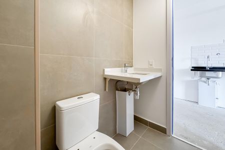 Studio à venda com 25m², 1 quarto e sem vaga Studio à venda com 25m², 1 quarto e sem vagaBanheiro