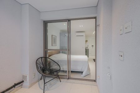 Apartamento à venda com 26m², 1 quarto e sem vagaVaranda