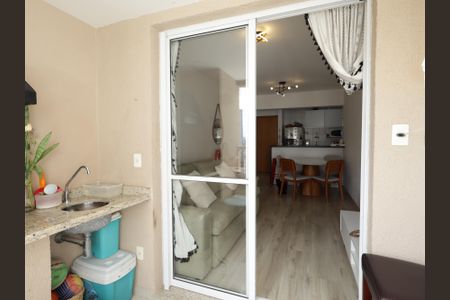 Varanda gourmet de apartamento à venda com 2 quartos, 62m² em Vila Andrade, São Paulo